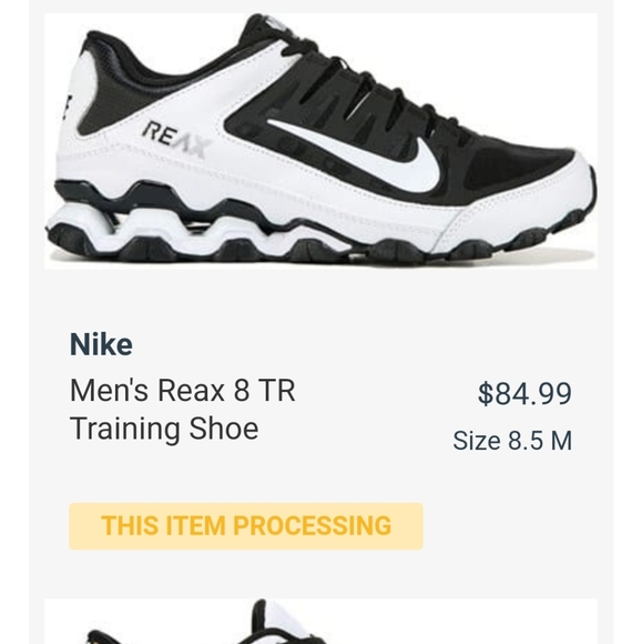 Nike Men's Reax 8 TR Training Shoe - Picture 8 of 9